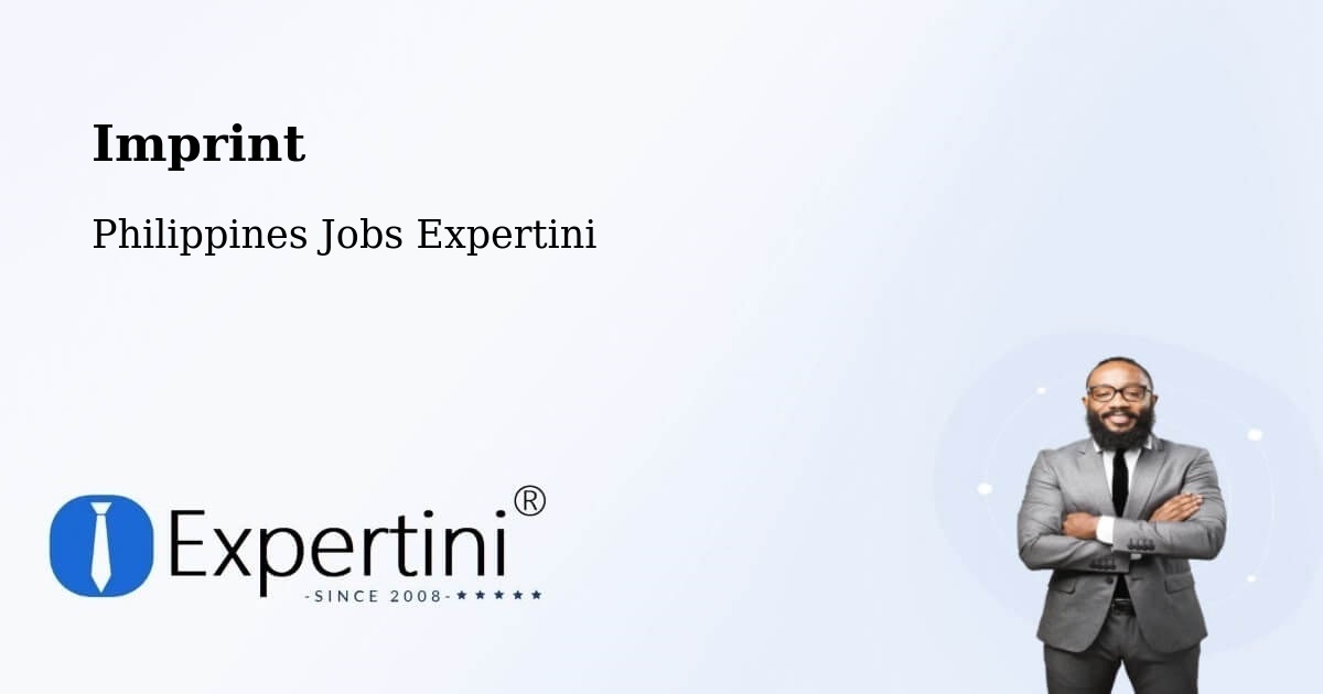 Imprint – Mayantoc - Philippines Jobs Expertini