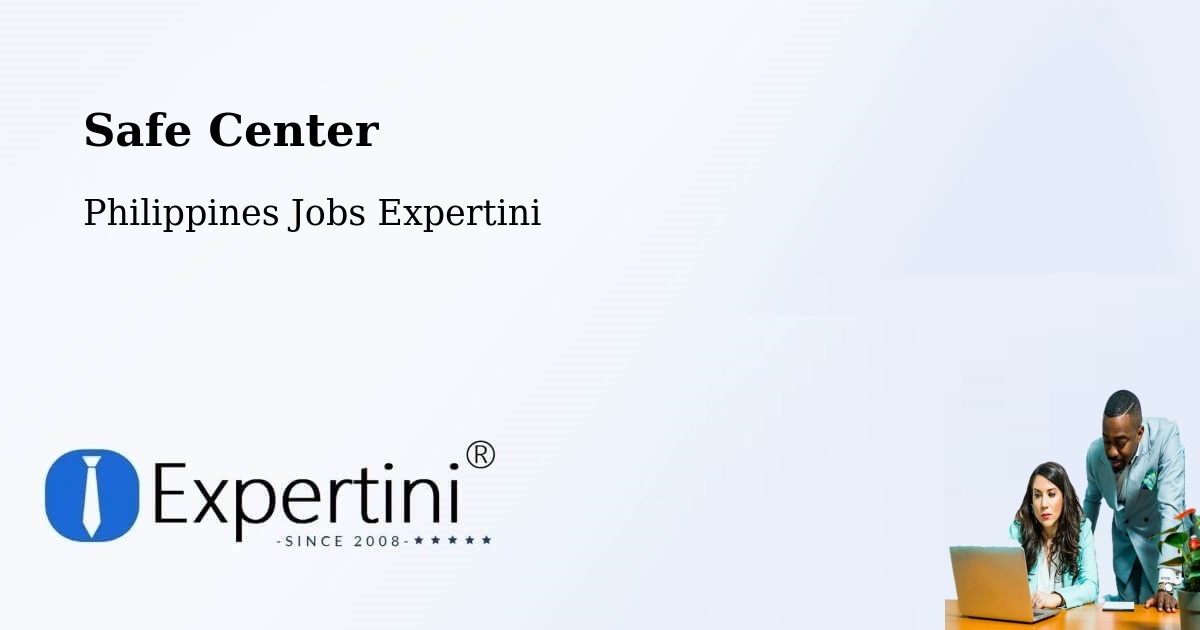 Safety Center – Mayantoc - Philippines Jobs Expertini
