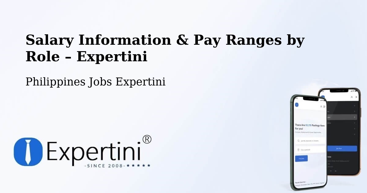 Salary Information & Pay Ranges – Mayantoc - Mayantoc, Philippines Jobs Expertini