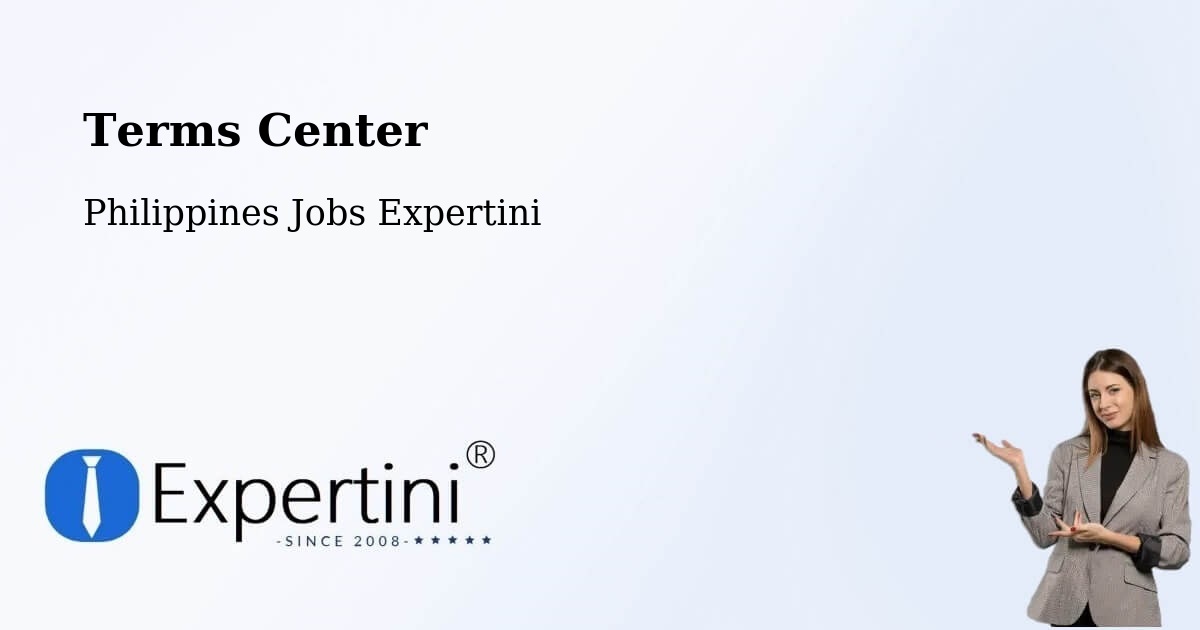 Terms of Service – Mayantoc - Philippines Jobs Expertini